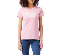 Levi's The Perfect Tee, T-Shirt Donna, Zebra Batwing - Prism Pink, XS