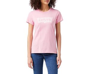 Levi's The Perfect Tee, T-Shirt Donna, Zebra Batwing - Prism Pink, XS