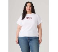 Levi's The perfect tee (taglia comoda) bianca-Bianco 3X