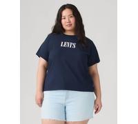 Levi's The perfect tee (taglia comoda) in blu 2X