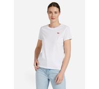 Levi's The Perfect Tee, T-Shirt Donna, White, XS