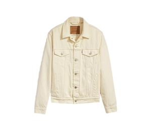 Levi's The Trucker - Giacca da uomo, colore: Bianco, Everlasting Light, S