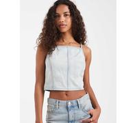 LEVI'S® Top cropped Fit azzurro | XS