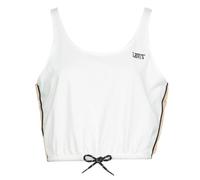 Levis Top GINGER NYLON PIECED TANK TOFU, TOASTED ALMOND CAVIAR in Bianco EU M