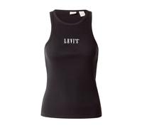 Levi's - Top senza maniche nero con logo centrale XS