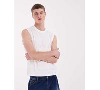 Levi's - Top senza maniche bianco slavato L