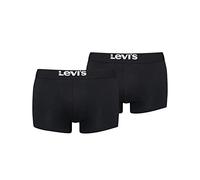 Boxer Levi's Solid Basic Organic Cotton nero (2 unità) - M