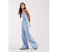 Levi´s ® Bustier Sleeveless Jumpsuit Blu M Donna