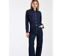 Levi's - Tuta jumpsuit stile western blu M