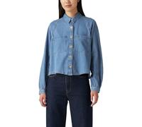 Levi's Tyla Shirt Camicia Button-Down, Bright Mid Stone, M Donna