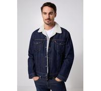 Levi's - TYPE 3 SHERPA TRUCKER DARK INDIGO - FLAT Blu - Abbigliamento M Blu