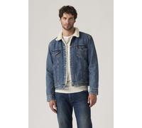 Levi's® - TYPE 3 SHERPA TRUCKER MED INDIGO - WORN IN Blu - Abbigliamento M Blu