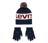 Levi's Unisex Lan Beanie And Glove Set Dress Blues Taglia: OS | Accessori Outlet | kids | Blu