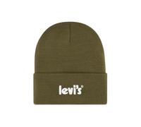 Levi's Unisex Lan Poster Logo Beanie Dark Olive Taglia: OS | Accessori Outlet | kids | Verde