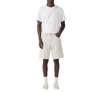 Levi's Uomo 468 Stay Loose, Pantaloncini, Ecru Journal LTWT Shorts, 28W