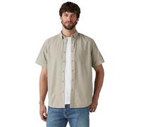 Levi's Uomo Authentic Kurzarmhemd mit Knopfleiste Colby Vintage Khaki Garment Dye Khaki XL