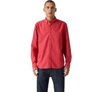 Levi's Uomo Camicia con Colletto Kent, Relaxed Fit, Rosso (Javi Jalapeno Garmen), L
