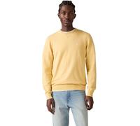 Levi's Uomo Felpa Lightweight Housemark Parzialmente Elasticizzata, Scollo Rotondo, Giallo (Straw), M