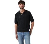 Levi's Uomo Maglietta Polo a Maniche Corte con Doppia Abbottonatura, Standard Fit, Multicolore (Pointelle Grid Miner), L