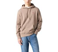Levi's - Original - Felpa con cappuccio beige con logo batwing-Neutro M