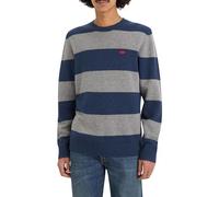 Levi's Felpa Originale HM Maglione, Calloway-Strisce Sargasso Sea, L Uomo