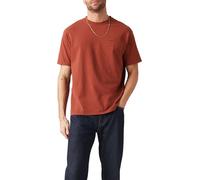 Levi's Uomo Red Tab Vintage Tee, T-Shirt, Garment Dye Red Paint Jersey, M
