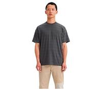 Levi's Uomo Red Tab Vintage Tee, T-Shirt, Popcorn Jacquard Dark Shadow, S
