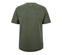 Levi's - T-shirt oversize verde scuro tinta in capo vintage con logo tono su tono XS