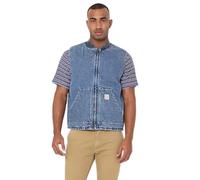 LEVI'S ® Gilet 'SANSOME TIGERS EYE' blu denim, Taglia S