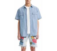 Levi's Uomo Ss Relaxed Fit Western, Camicie, New Hyde Chambray, XS