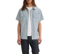 Levi's Uomo Ss Relaxed Fit Western, Camicie, Vander Denim Railroad Stripe, S