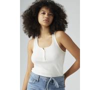 Levi's Vacationer Ribbed Tank Top White Taglia: S | Canottiere Outlet | Donna | Bianco