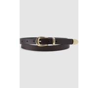 Levi's Women's Valerie Belt, Regular Black, 85, Nero regolare., 85