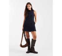 Levi's - Vestito corto a trapezio di jeans blu L