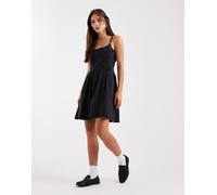 Levi's - Vestito corto di jeans nero S