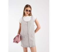Levi's - Vestito corto grigio con zip M
