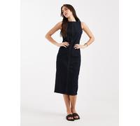 Levi's - Vestito midi a colonna in denim blu M