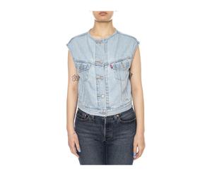 Levi's - Vests - - Jackets - Donna - Blu - XS