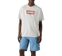 Levi's Vintage Bw Graphic Tee Bw Logo Light Heather Grey Taglia: XS | T-shirt stampate Outlet | Uomo | Grigio