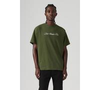 Vintage Fit Graphic Tee Bri Levis Script, Bri Levis Script KOM, M