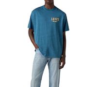 Levi's T-shirt Vintage Fit Graphic Tee Stripe Serif Logo Uomo manica corta blu S