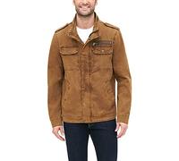 Levi's Washed Cotton Military Jacket (Regular & Big & Tall Sizes) Giacca in Cotone Leggero, Worker Brown Vuoto, XL Uomo