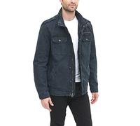 Levi's Washed Cotton Military Jacket (Regular & Big & Tall Sizes) Giacca Leggera in Cotone, Marina Militare, XXL Uomo