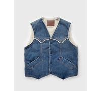 Levis WESTERN DENIM SHERP VEST men Vests blue in taglia:M