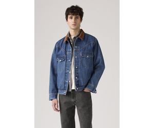Levi's Western Shorthorn Trucker Jacket Blue Taglia: M | Giacche di jeans Outlet | Uomo | Blu