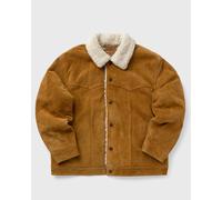 Levis WESTERN SUEDE SHERPA TRK men Denim Jackets brown in taglia:L