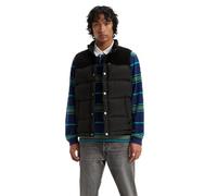 Levi's Western Super Puffer Vest, Gilet di jeans Uomo, Meteorite, M