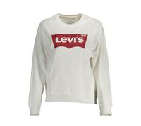 Levi's White Cotton Sweater - XS
