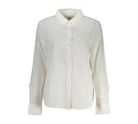 Levi's White Cotton Women Shirt - L