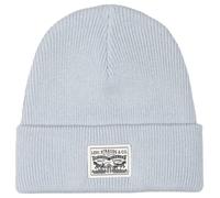 Levi's Women's Backpatch Beanie, Light Blue, Azzurro, Taglia Unica